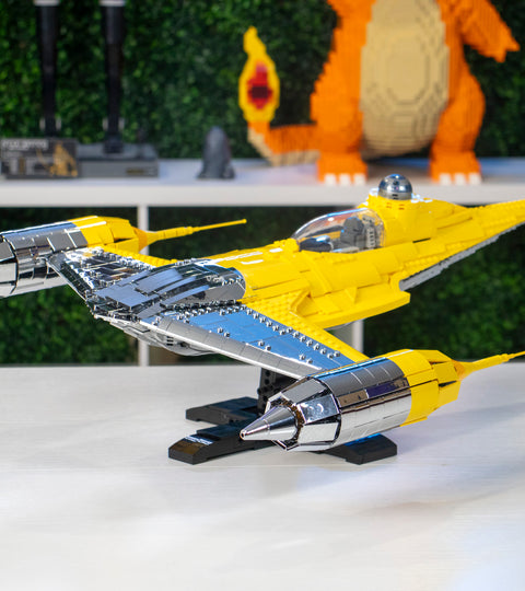 Custom Chrome UCS Naboo N-1 Starfighter Review | The Brick Collective